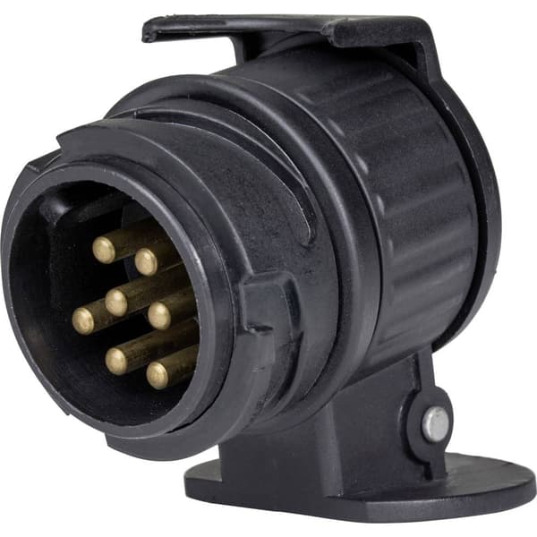 AS Schwabe 60439 Släpvagn adapter [Stiftkontakt 13-polig - Stiftkontakt 7-polig]