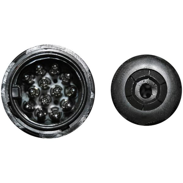 TFA Stecker 88004 Släpvagn kontakt [ - Stiftkontakt 13-polig] Plast