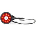 Miniatyrbild 1 av 2: WAS Sidomarkeringsljus Öppen kabelände Postionsljus sidoljus, höger, vänster 12 V/DC, 24 V/DC Klart glas