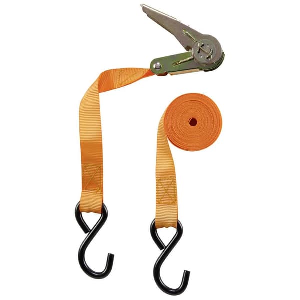 TOOLCRAFT Spännband i två delar Dragkraft LC Surrning (individuell/direkt)=250 daN (L x B) 5 m x 25 mm Spärrhake