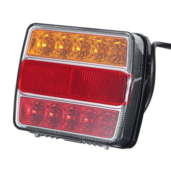 2x 16LED-perävaunun takavalo 12V takavalon valomagneetti 7,5m kaapelilla
