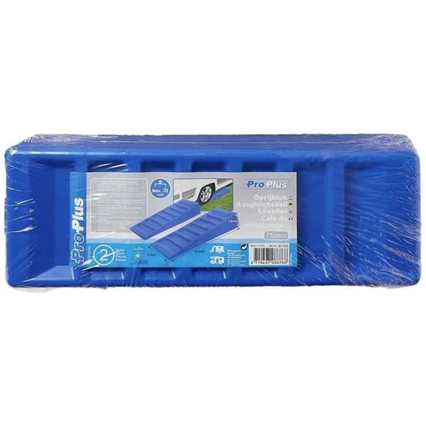 Utjämningskil, Stegkil 3000 kg Plast ProPlus 361558 41.5 cm x 14.5 cm x 7.5 cm