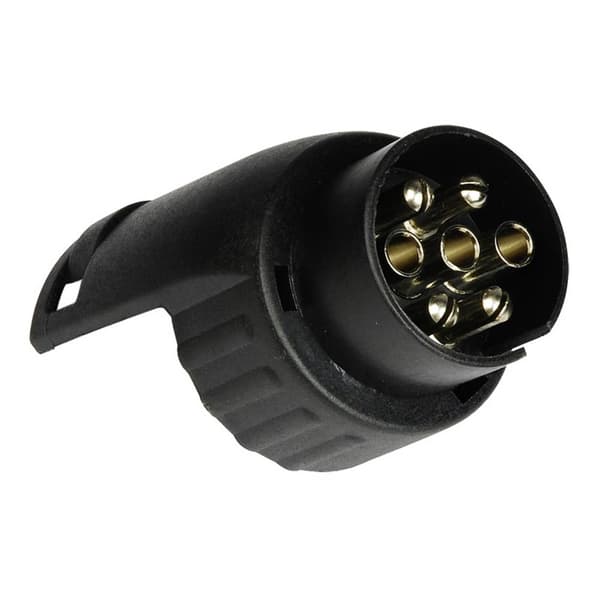 HP Autozubehör 28651 Släpvagn adapter [Stiftkontakt 13-polig - Sockel 7-polig] Plast