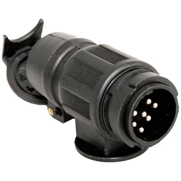HP Autozubehör 28549 Släpvagn adapter [Stiftkontakt 7-polig - Sockel 13-polig] Plast