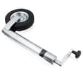 Miniatyrbild 2 av 5: St�dhjul f�r sl�pvagn med Bituxx-justering, massiva gummid�ck, lastkapacitet 150 kg
