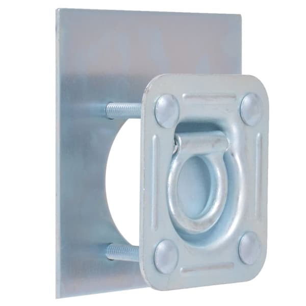 Surringsringe til trailer 6 stk. Galvaniseret stål 2000 kg - Surrering - Surringsringe - Home & Living
