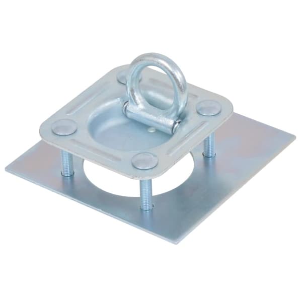 Surringsringe til trailer 6 stk. Galvaniseret stål 2000 kg - Surrering - Surringsringe - Home & Living