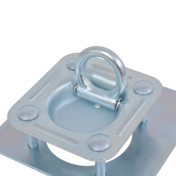 Surringsringe til trailer 6 stk. Galvaniseret stål 2000 kg - Surrering - Surringsringe - Home & Living