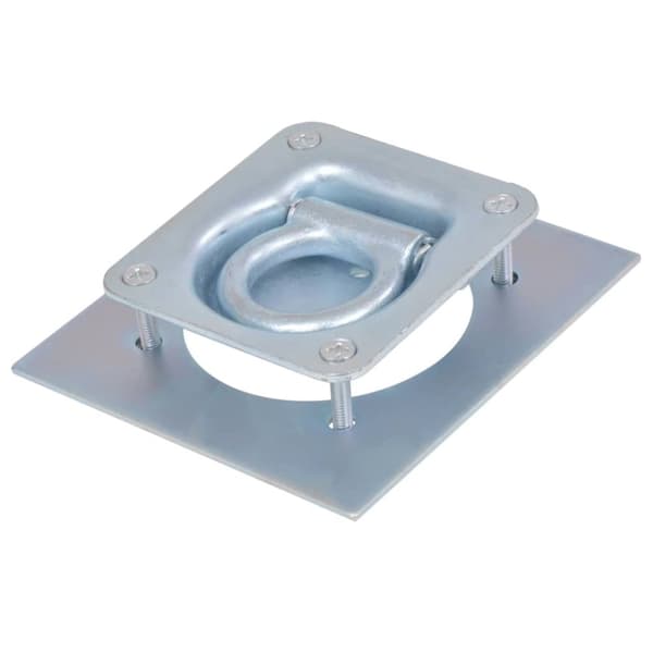 Surringsringe til trailer 6 stk. Galvaniseret stål 2000 kg - Surrering - Surringsringe - Home & Living