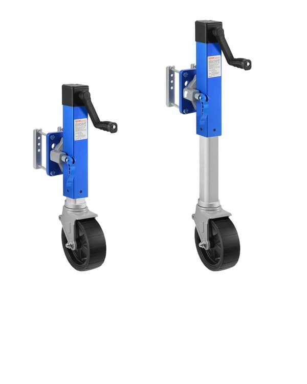 Trailer Jack, 1600 lbs belastningsevne, 10 tommer slag,1600 lbs