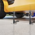 Miniatyrbillede 2 af 4: RV Trailer Jack, Belastningsevne 800 kg, Justerbar Højde 53-90 cm, Gussejernsmateriale,sort