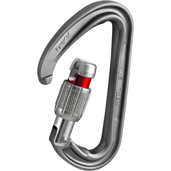 PETZL SPIRIT SCREW-LOCK, skruvkarbin