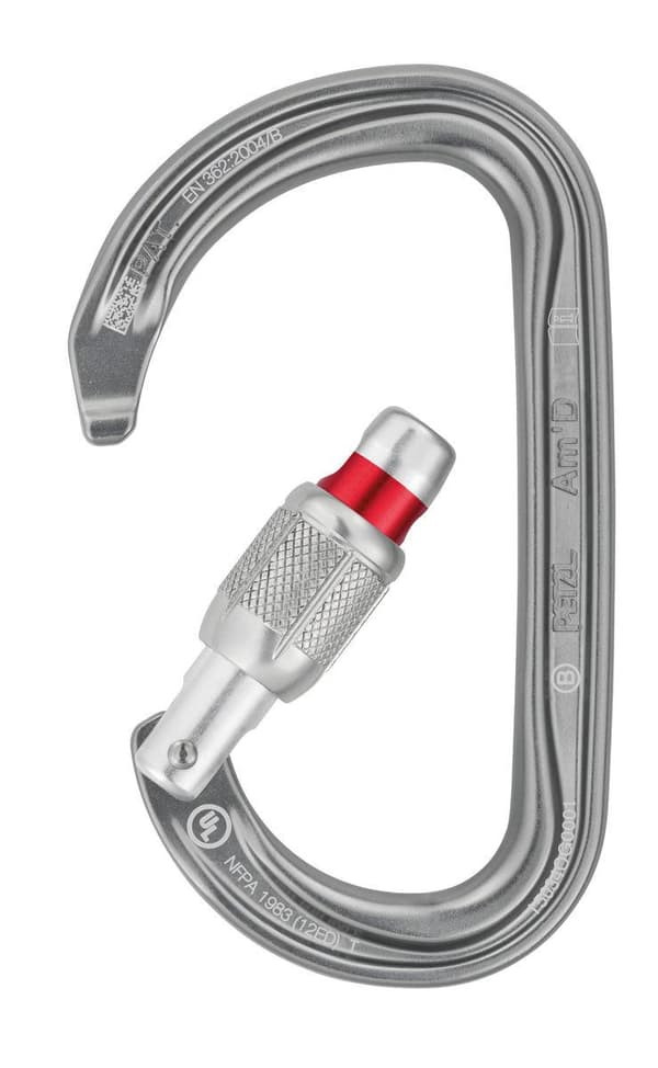 PETZL AMÂ´D SCREW-LOCK CARBINER