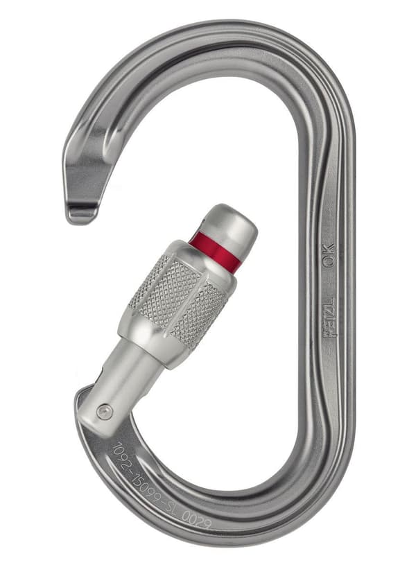 PETZL OK SCREW-LOCK CARBINER