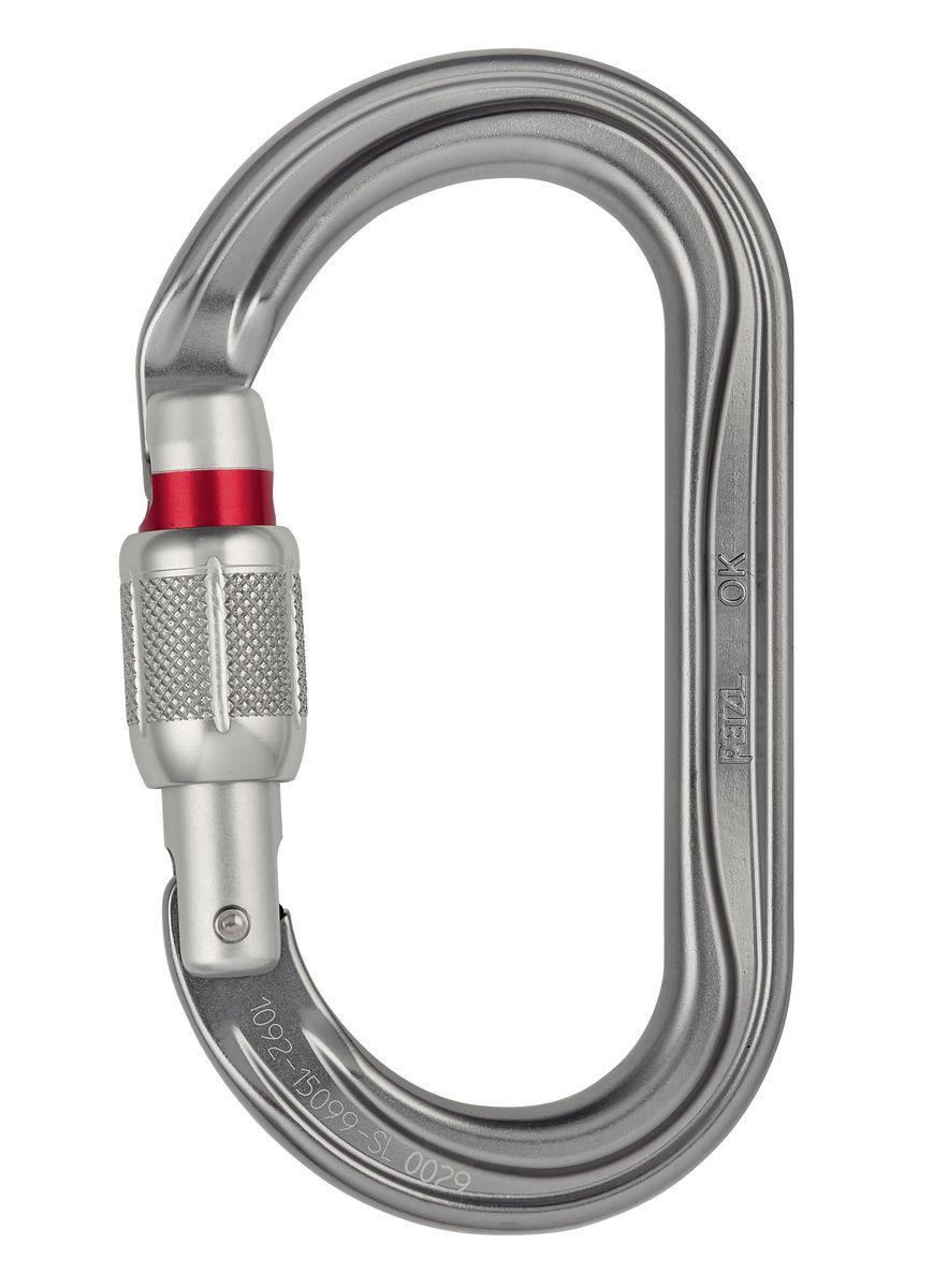 PETZL OK SCREW-LOCK CARBINER