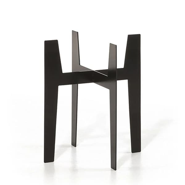 ALZATA I RESINA COLORE NERO 40X40 CM