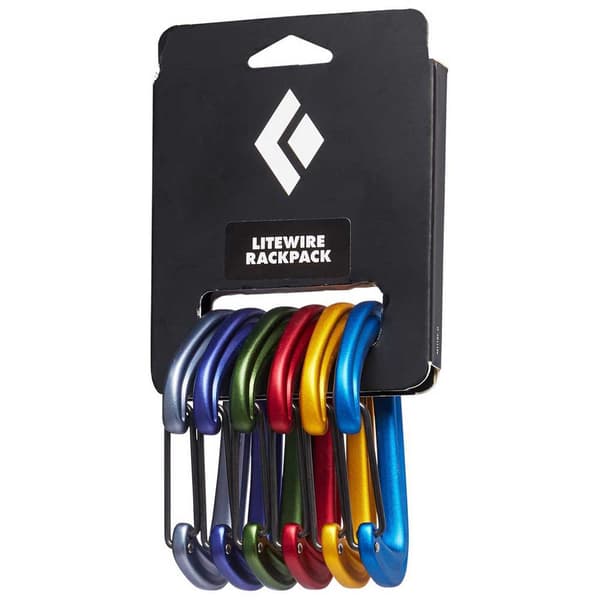 Black Diamond Snap Krog Lite Wire 6 Enheder Flerfarvet