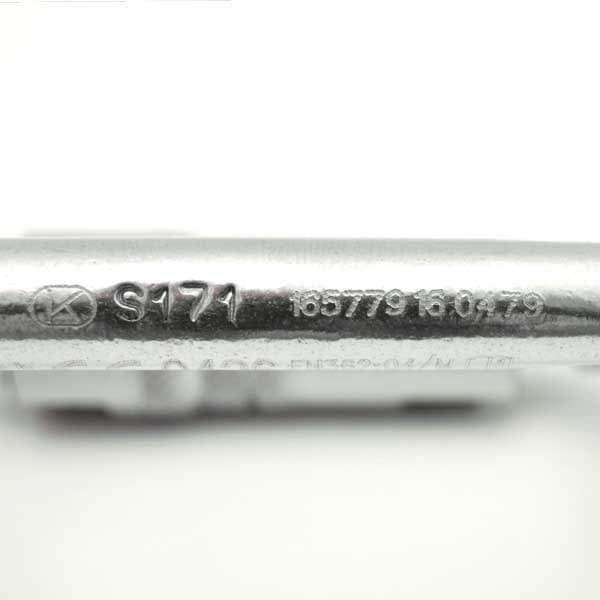 Kong Kiinnityskoukku Ovalone Inox Twist Lock Hopeinen 110 mm