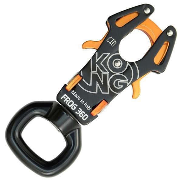 Kong Kiinnityskoukku Frog 360 Musta