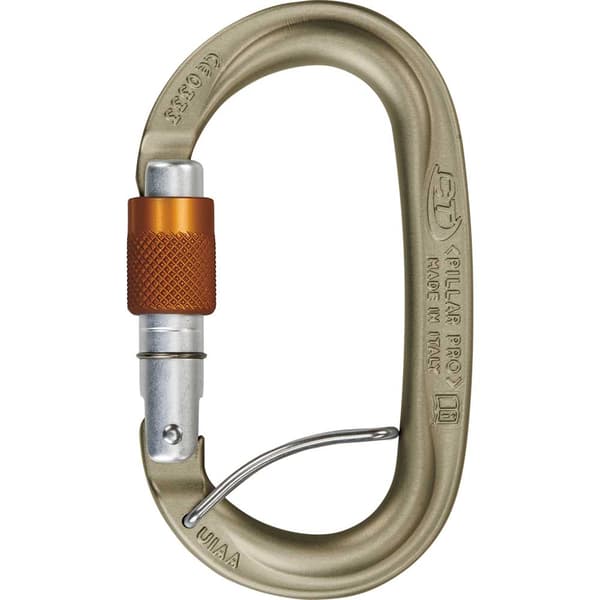 Climbing Technology Kiinnityskoukku Pillar Pro Hc Sgl Kultainen