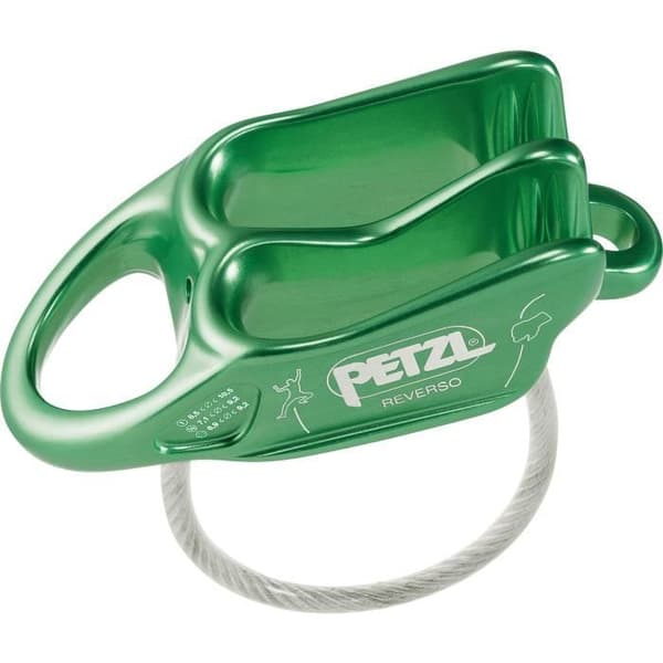 Försäkringsklämma - PETZL - Reverso 4 - Lättviktig - Mångsidig - Klättring