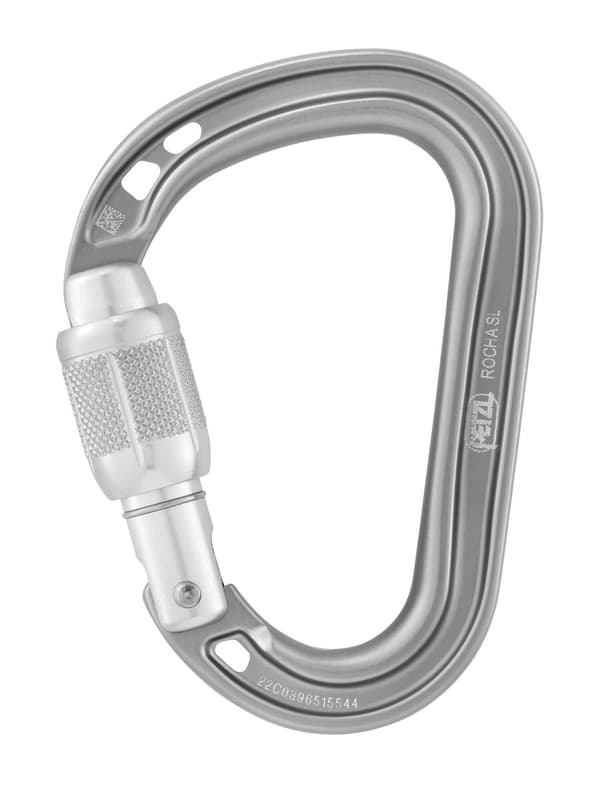PETZL ROCHA SCREW-LOCK CARBINER, Petzl skruvkarbin