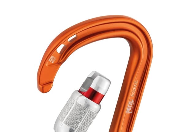 PETZL ROCHA SCREW-LOCK CARBINER, Petzl skruvkarbin