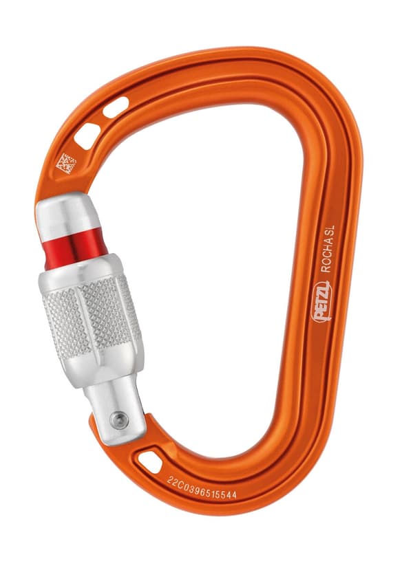 PETZL ROCHA SCREW-LOCK CARBINER, Petzl skruvkarbin