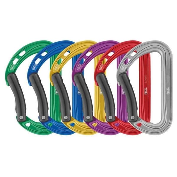 Mousquetong - PETZL - Spirit 6-Pack - Flerfärgad - Vuxen Unisex - Lätt och Mångsidig