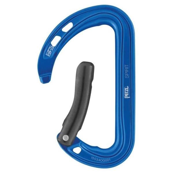 Mousqueton - PETZL - Spirit - Blå - Vuxen - Klättring