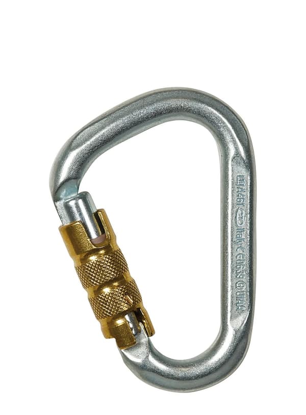 Klätterteknik Snappy Steel CF TG (Triplex) zinkpläterad karbinhake
