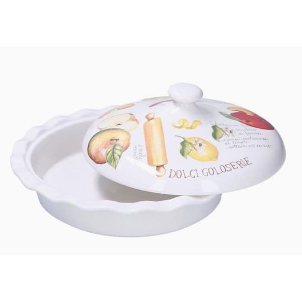 "LINEA GOLOSERIE TORTIERA MED LOCK D.27CM DEN VITA WEISS"