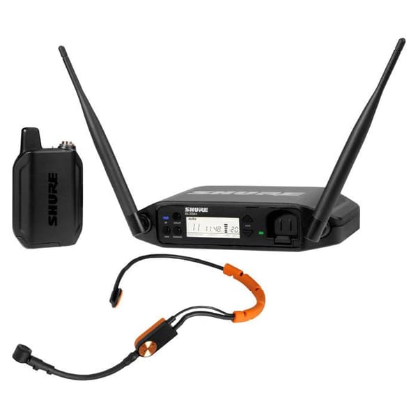 Micro trådlös - Shure - GLXD14+E-SM31-Z4 - Dubbelband - Huvudmikrofon - Högkvalitetsljud