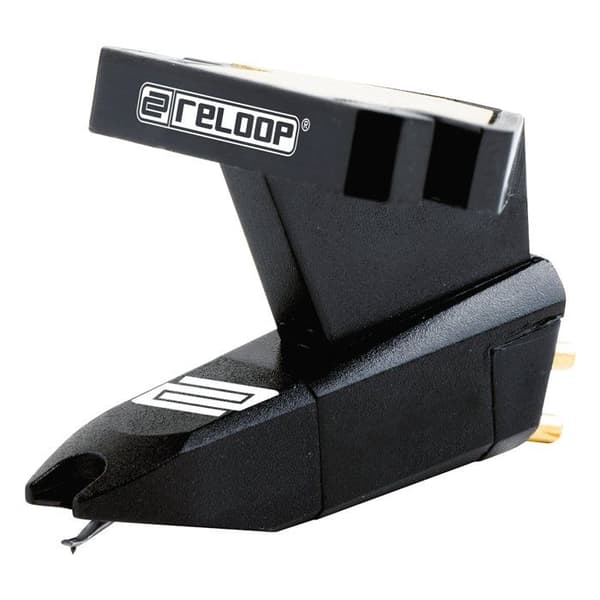 Hi-fi-kassett - Ortofon - Reloop OM Black - Vikt 5 g - Frekvenssvar 20-20000 Hz - Elliptisk spets