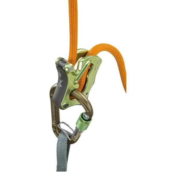 Nedstigningsenhet i åtta - Climbing Technology - Click Up Kit Dam - Grön - 115 g - Självbromsande
