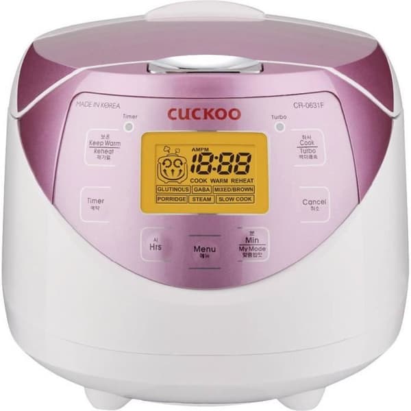 Risokokare - Cuckoo - CR-0631F - Vit och rosa - 1,08 L - 580 W