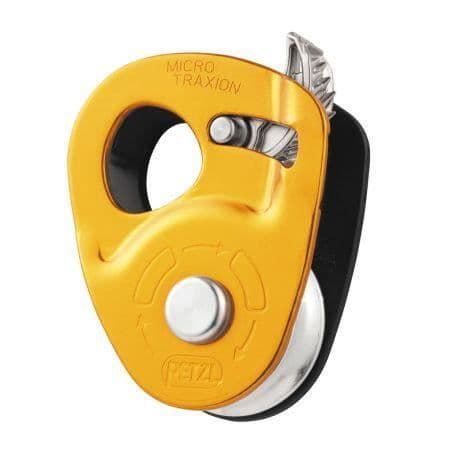 Blockerremskiva - Petzl - Micro Traxion - Ultralätt - Hög prestanda - En storlek