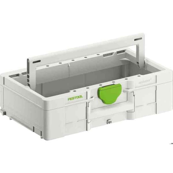 ToolBox Systainer³ SYS3 TB L 137 - FESTOOL - 204867 - Vit - 20 kg max - Fällbart handtag