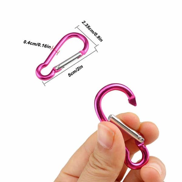 Karbinhake - quickdraw - belayer - descender - Qitindasen jammer - F221