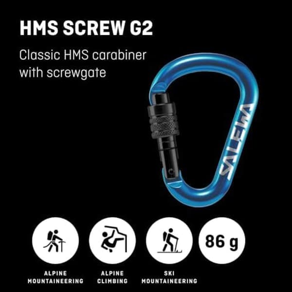 Mousquetong HMS - SALEWA - G2 - Fluo Grön - Mixte - Klättring