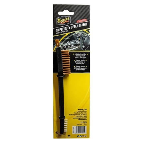 Meguiars X1130EU 3 i 1 bilinteriörtandborste