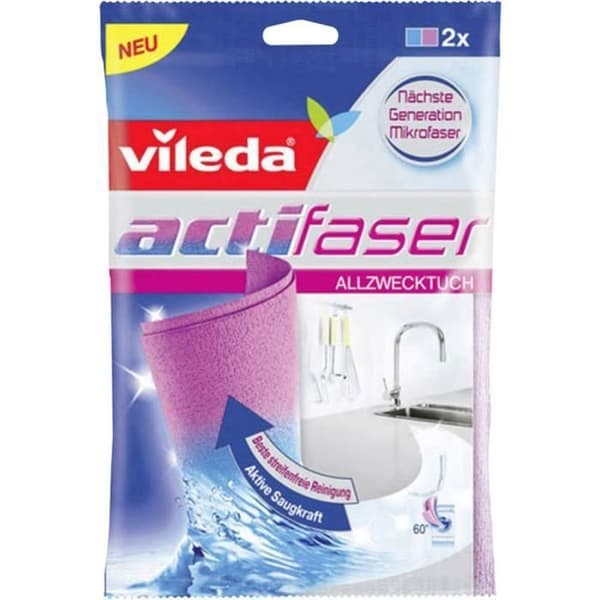 Vileda Actifaser multifunktionsduk, 2 st