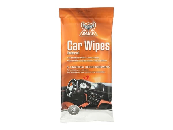 Basta car wipes allround 20 stk.