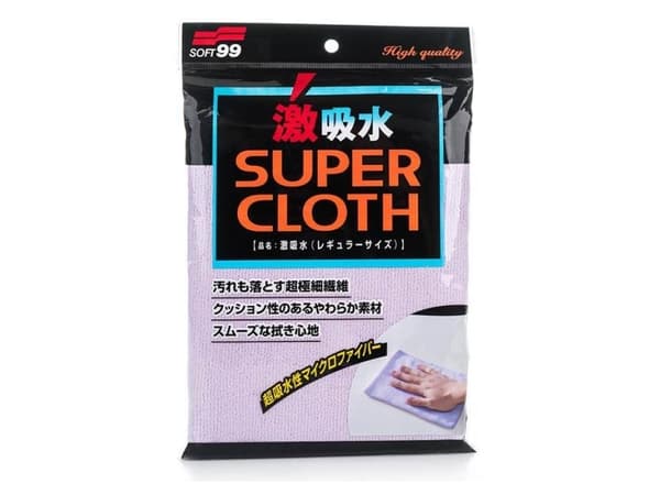 Soft99 Microfiber Cloth -Super Water Absorbent- Regular