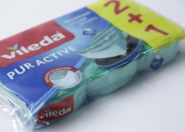 Vileda Pure Active Cleanliness 2-delade kökssvampar