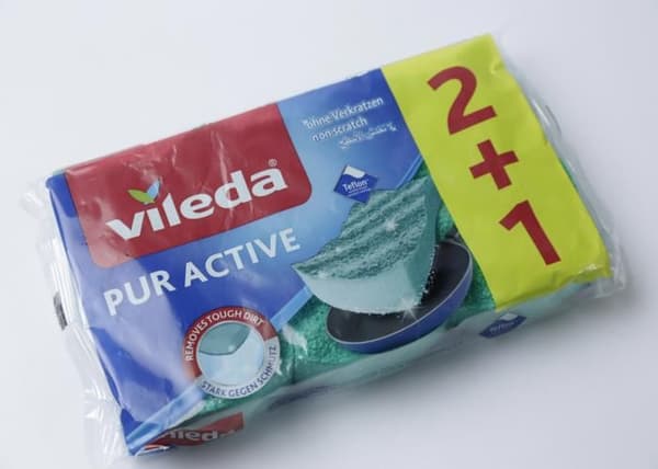 Vileda Pure Active Cleanliness 2-delade kökssvampar