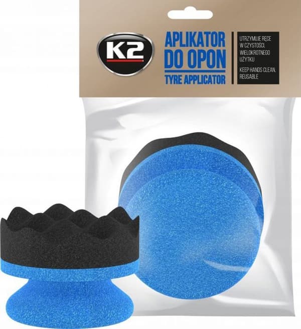 K2 - K720 - SVAMPAPPLIKATOR FÖR DÄCK 80MM SVAMPAPPLIKATOR