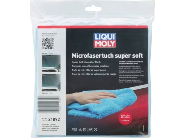 Liqui Moly 21892 Mikrokuituliina 1 kpl (pituus x leveys) 40 cm x 40 cm