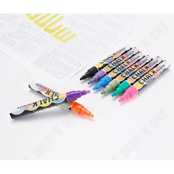 TD® Chalk Markers från Fantastic Best for Kids Konst svarta tavlan Etiketter Meny Board 5ML Skollärande Kontorsmaterial