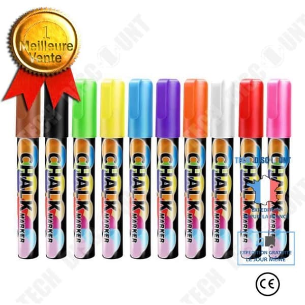 TD® Chalk Markers från Fantastic Best for Kids Konst svarta tavlan Etiketter Meny Board 5ML Skollärande Kontorsmaterial